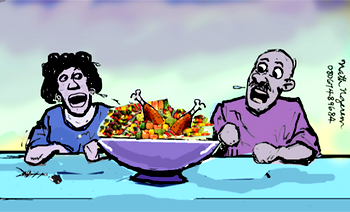 Food scarcity, banned imports and the grim reaper
