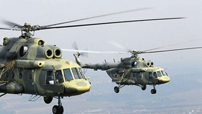 fighter helicopters, Nigeria