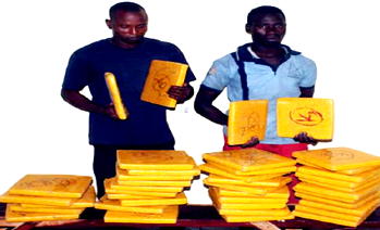 Police nab 2 trans-border Indian hemp traffickers with 40 parcels