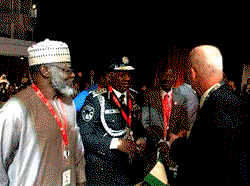 Photos: IGP, Magu, other police officers storm Dubai