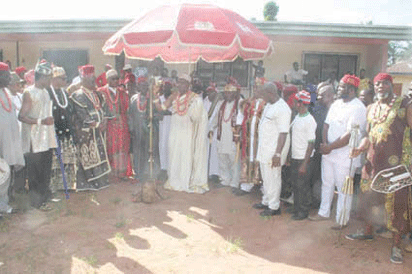 IWAJI FESTIVAL: Obi Gburugburu of Igbo speaks on water fountain that springs from stone