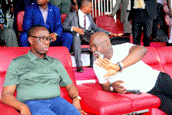 AFCON QUALIFIERS: Okowa watch Super Eagles train in Asaba