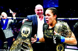 Nunes becomes greatest female fighter in the world