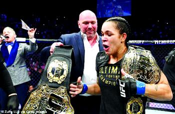 Nunes becomes greatest female fighter in the world