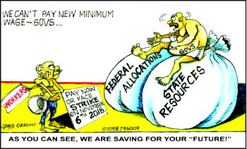 We can’t pay new minimum wage-Govs