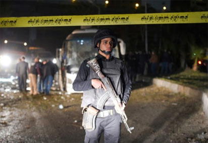 40 terrorists killed after tourist bus attack