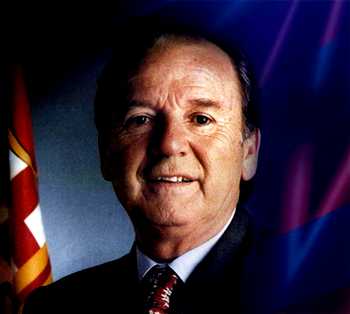 Barca president dies