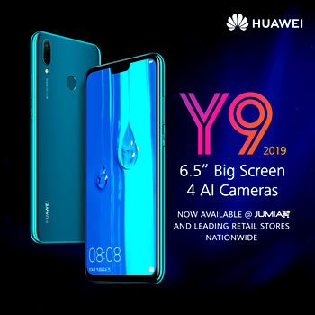 HUAWEI Y9 2019, the newly launched smartphone with FullView Display and Quad Cameras
