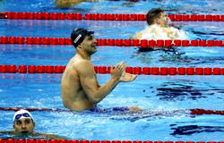 Ageless Santos eclipses Le Clos for butterfly world gold