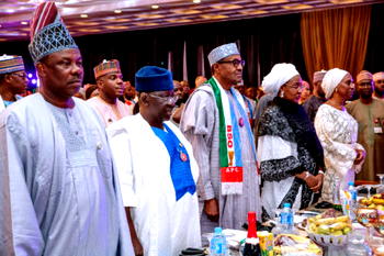 Ex-SGF, Lawal at Buhari’s campaign launch