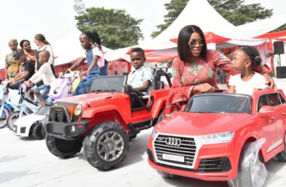 Photos: Ambode and wife at Christmas party