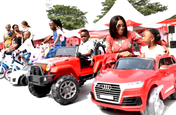 Photos: Ambode and wife at Christmas party