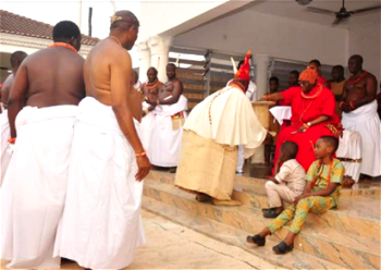 Igue Festival: Edo govt delegation visits Oba Ewuare II