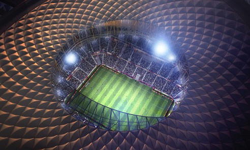 Lusail Stadium in Qatar