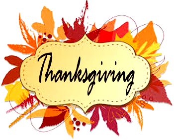 It’s time for thanksgiving