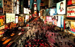 New Year’s Eve party in Times Square to cheer for press freedom