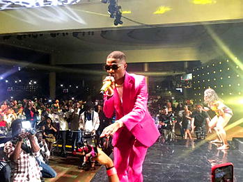 Wizkid lights up Lagos with ‘VIP Experience’ concert Says, “Tiwa Savage is a very special woman”