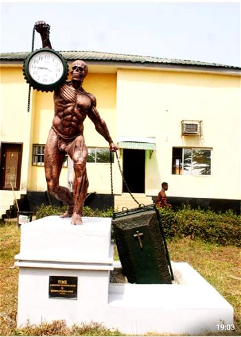Otuekong’s work deals with the problem of “African time”