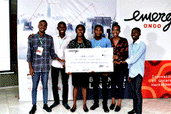 Four winning teams unveil at EmergeOndo Innovation in Governance Hackathon