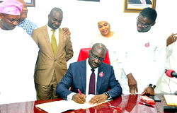 Obaseki signs N183.7bn budget for 2019
