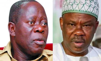 Oshiomhole vs Amosun: Ogun APC dares NWC, says you can’t dissolve us