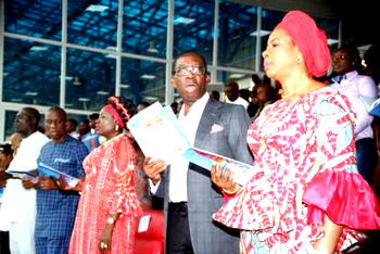 Mrs Okowa donates food items to women, children in Ughelli South