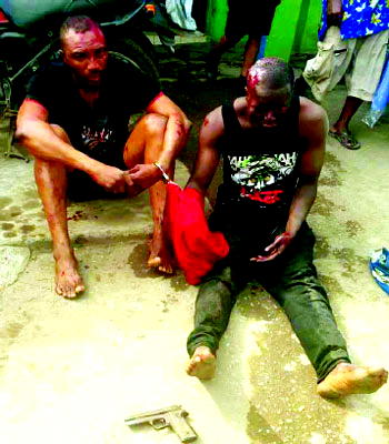 Youths overpower robbers, recover arms, operational motorbike in Lagos