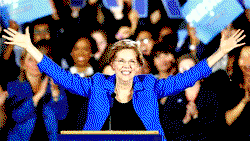 Senator Warren challenges Trump for 2020