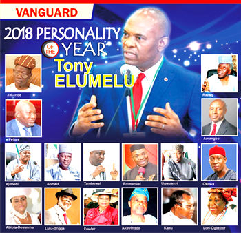 Vanguard’s 2018  Personality Award Winners