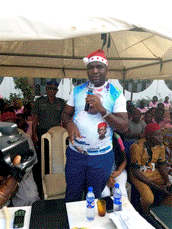 Christmas: Testimonies, Affirmations flow as Emeneka splashes food Items, car to constituents