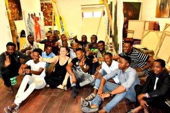 Alexis Galleries’ artist-in-residence programme mentors young people