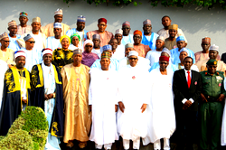 Gov Shettima weeps at Aso Rock, says insurgents are threatening to take over