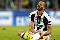 Juventus defender Bonucci doubt for Champions League with ankle sprain