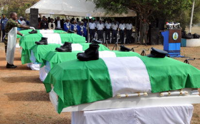 Helicopter crash: Tears, tributes as 5 dead NAF officers are buried