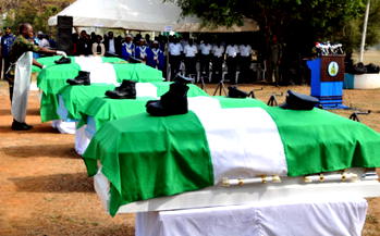 Helicopter crash: Tears, tributes as 5 dead NAF officers are buried