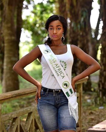 Chimamaka emerges first runner-up at Miss Africa pageant