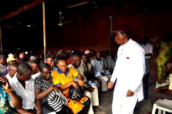 When A Presidential Candidate visited a Lagos neighbourhood
