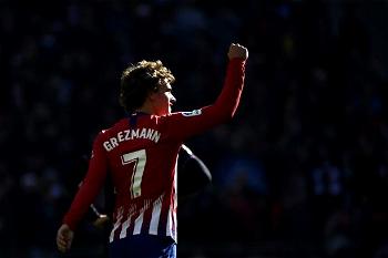 Griezmann’s strike gives Atletico narrow win over Levante