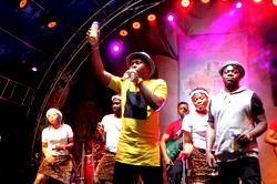 Harrysong, Obiligbo Brothers thrill Asaba residents at Life’s ‘Bridge of Progress Party’