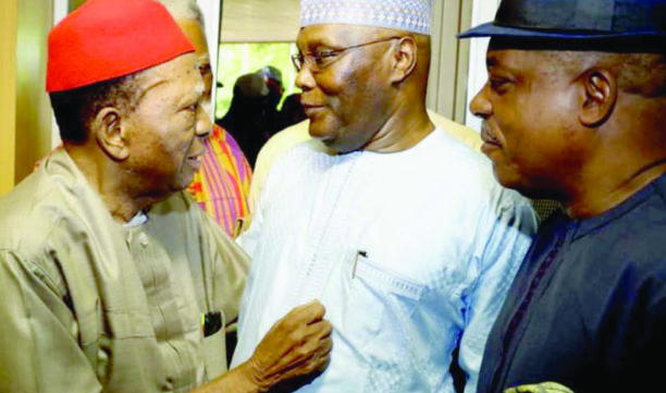 Ben Nwabueze, Atiku