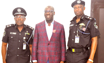 Obaseki assures new Police Commissioner of support, charges him on new security architecture