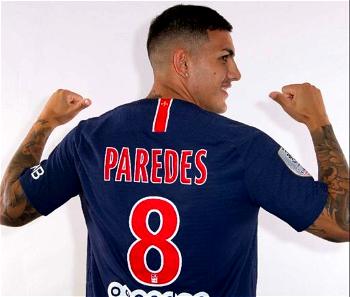 PSG sign Argentina midfielder Paredes before Man Utd clash