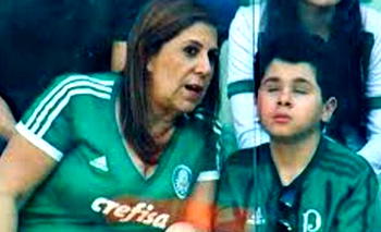 ‘Goooal!’: Brazil mother narrates games for blind son