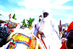 That Atiku’s turbaning as Waziri of Adamawa!