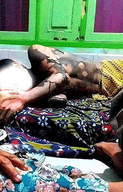 STRANGE! Woman burns husband to death over phone password