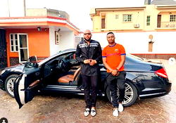 E-money buys Funnybone a Benz for Christmas