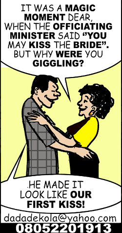 Mr & Mrs: You May Kiss The Bride