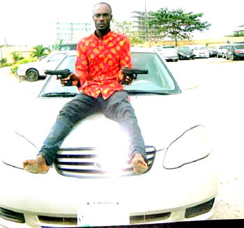 Thieves steal Uber driver’s cab with wooden pistols, one nabbed