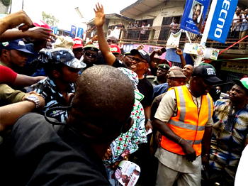 Computer Village, Ladipo Market agog as Obi, Agbaje visit