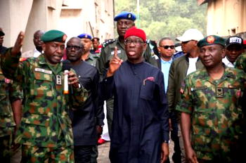 SECURITY: Okowa calls for sharing of information among security agencies